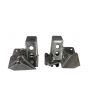 Front coilover axle brackets only for '85-91 Ford Dana 60, with hardware to mount to axle and coilover spacers