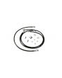 Vehicle brakeline kit for '71-87 GM trucks, 7/16