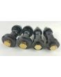 Front Spring Eye Polyurethane Bushing Kit for '67-87 ('91) GM Trucks, Both Ends of Both Springs, Superlift/Skyjacker, Non-Greasable