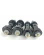 Front Spring Eye Polyurethane Bushing Kit for '67-87 ('91) GM Trucks, Both Ends of Both Springs, Superlift/Skyjacker, Greasable