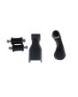 6 Inch Long Travel HD Rear Super Shackles with Greasable Shackle Bushings