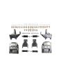 '88-98 Solid Axle Conversion Kit, 36.5 Inch Spring Pad Width Using Aftermarket 47 Inch Chevy Front Springs