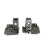 Front coilover axle brackets only for '85-91 Ford Dana 60, with hardware to mount to axle and coilover spacers