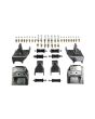 88-98 Solid Axle Conversion Kit, 36.5 Inch Spring Pad Width Using 52 Inch Chevy Rear Springs
