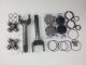 35 Spline upgrade kit for Ford Dana 60, Yukon hardcore locking hubs, (2) Yukon 4340 chromoly stub shafts and (2) Spicer non-greasable u-joints