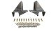 Shackle flip kit for '99-14 GM 6 lug truck, 4