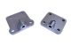GM D60 Front U-Bolt Plates with Swaybar Mounts, Threaded RH 3/4