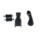 6 Inch Long Travel HD Rear Super Shackles with Greasable Shackle Bushings
