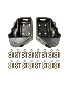 Replacement Front HD Main Eye 47" Spring Hangers for 1973-1980 GM 4WD Trucks, Pair