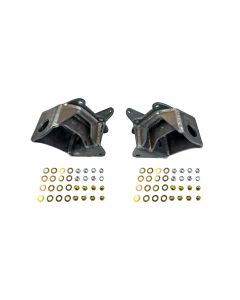 2WD to 4WD Front Main Eye Conversion Brackets for 47" Springs on 1973-1980 GM Trucks, Pair