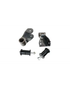 4-1/2" HD Rear Super Shackles with Greasable Shackle Bushings