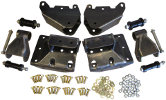 01-10 2500 and 3500 Chevy Solid Axle Conversion Using OE GM Front Springs
