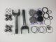 35 Spline upgrade kit for Ford Dana 60, Yukon hardcore locking hubs, (2) Yukon 4340 chromoly stub shafts and (2) Spicer non-greasable u-joints