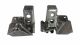 Front coilover axle brackets only for '85-91 Ford Dana 60, with hardware to mount to axle and coilover spacers
