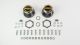 Warn external style Dana 44 locking hubs, '67-'77 3/4T Dana 44