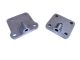 GM D60 Front U-Bolt Plates with Swaybar Mounts, Threaded RH 3/4