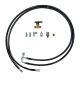 Brake lock parking brake kit, rear