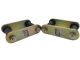 Heavy Duty Front Shackle Kit for '67-87 ('91) GM Trucks with Aftermarket (Lift) Springs, Greasable