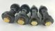 Front Spring Eye Polyurethane Bushing Kit for '67-87 ('91) GM Trucks, Both Ends of Both Springs, Superlift/Skyjacker, Non-Greasable