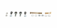 Panhard bar hardware, 3/4