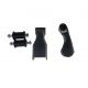 6 Inch Long Travel HD Rear Super Shackles with Greasable Shackle Bushings
