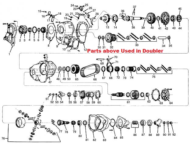NP203 Parts Breakdown